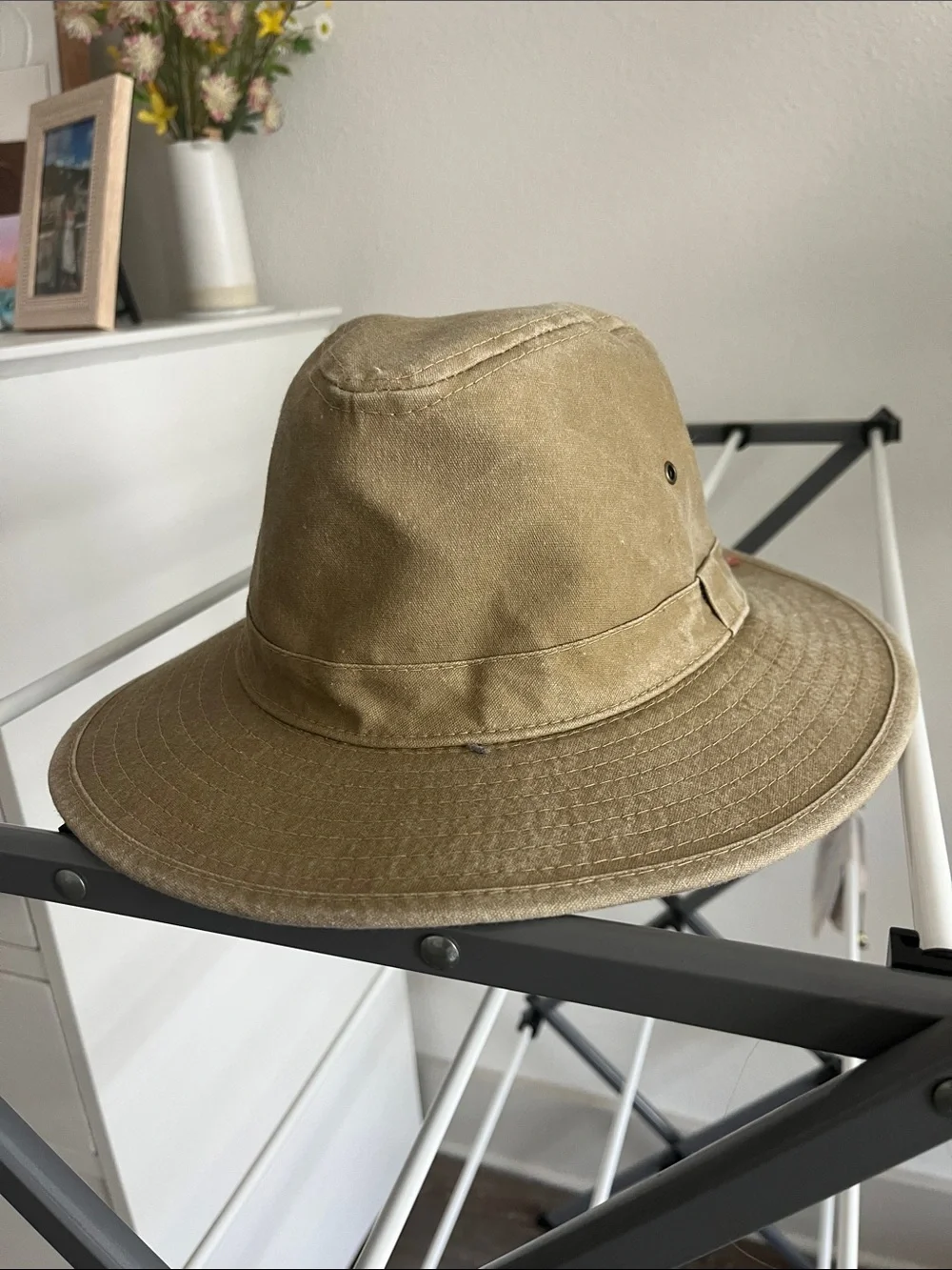 Dorfman Hat Company Rondavel Khaki NWT Large